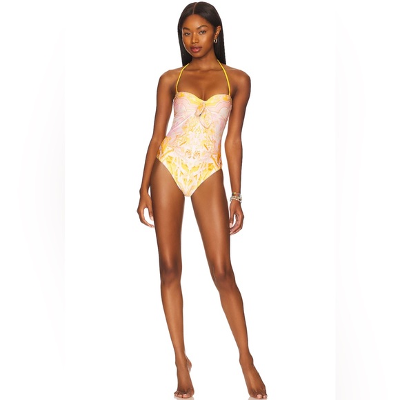 Zimmermann Palm Print One-Piece Swimsuit - Picture 5 of 16